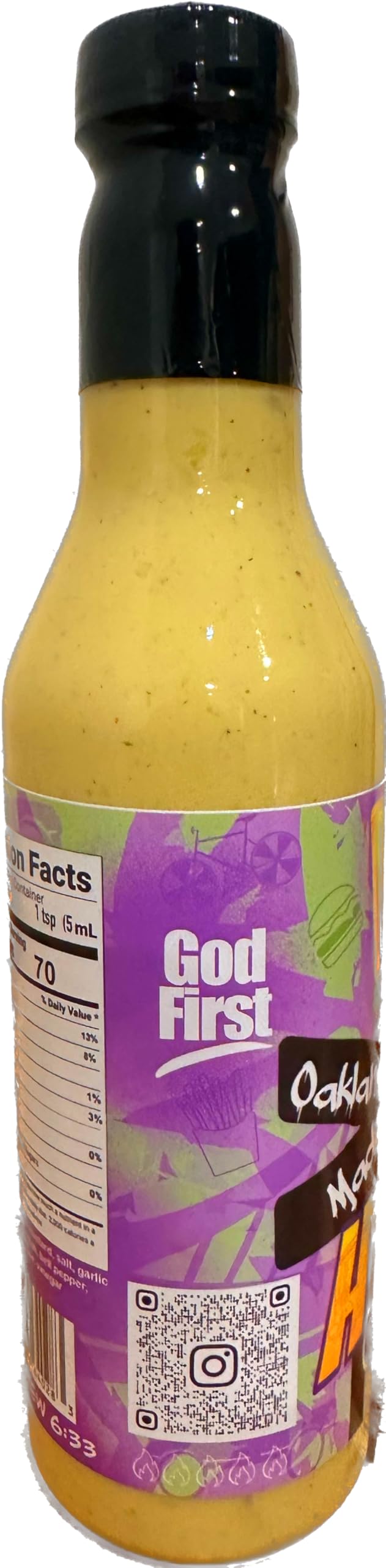 Dummy Hot Hyphy, Oakland made Premium spread Sauce, A Creamy tangy taste in its own unique way