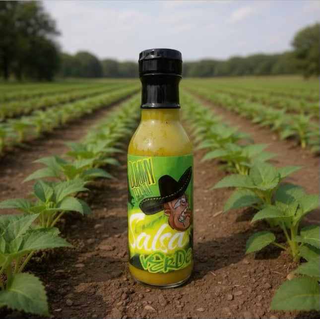 Dummy Hot Salsa Verde, A rich traditional flavor in your kitchen to enjoy with any mexican dish your mouth desires.