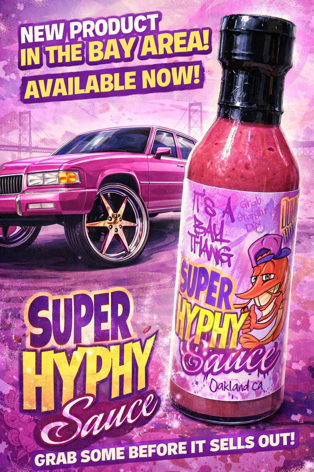 Dummy Hot Super Hyphy Sauce,   Creamy rich flavor, Great on seafood enriches your sub sandwiches and amazing as dip